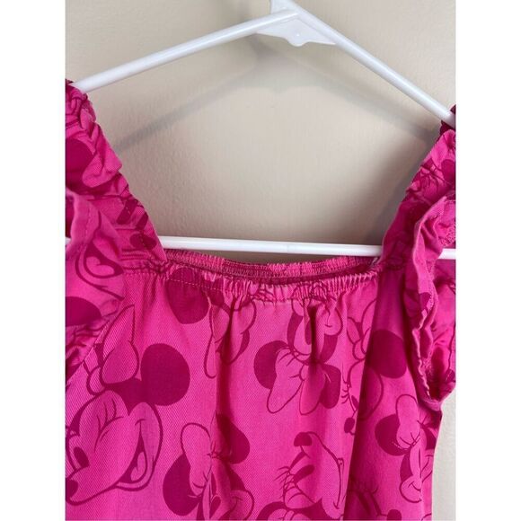 Disney Minnie Mouse Girls Dress 100% Cotton Size 6 NWT - Picture 5 of 5